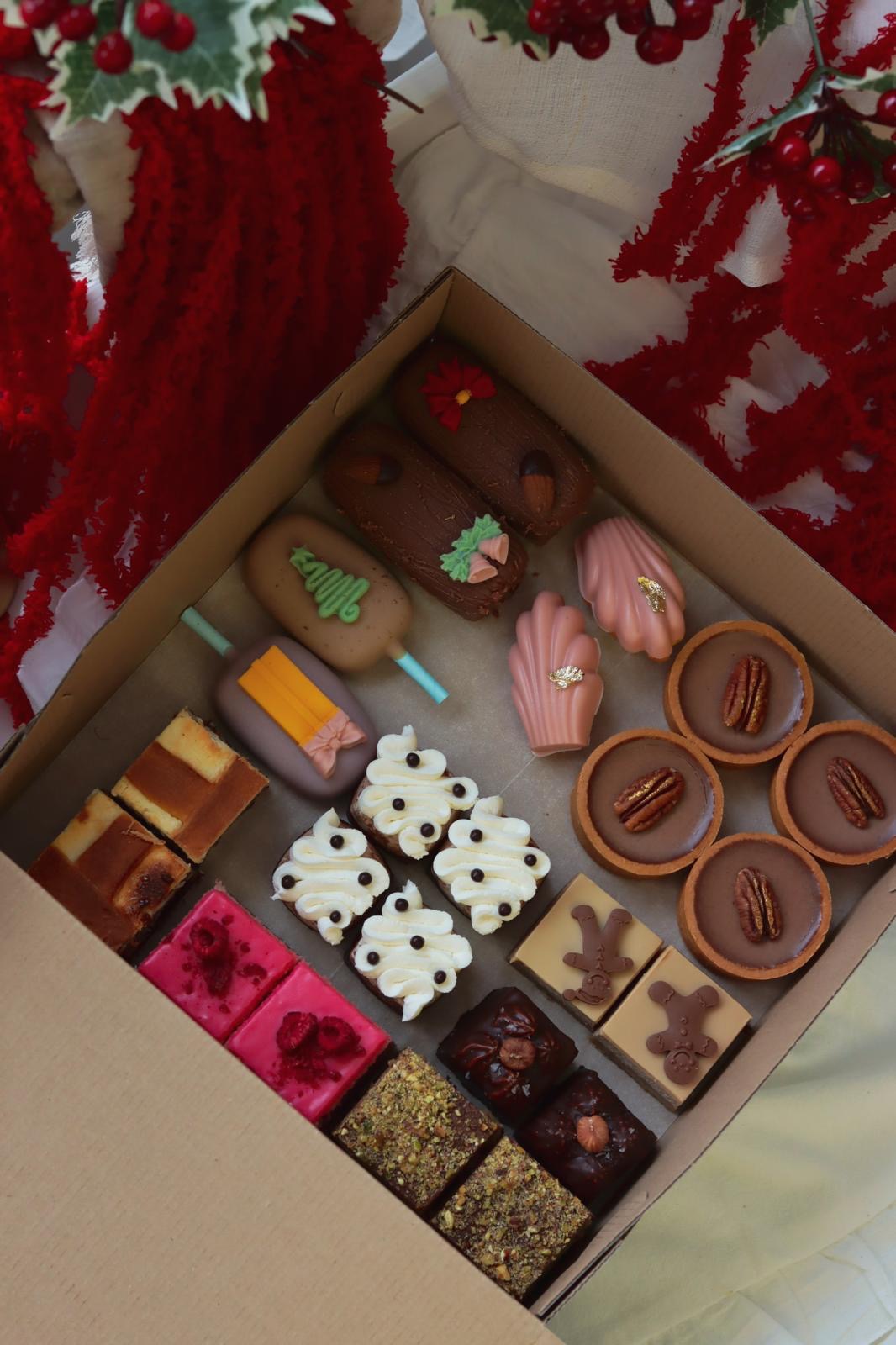 Vianočná krabička stredná